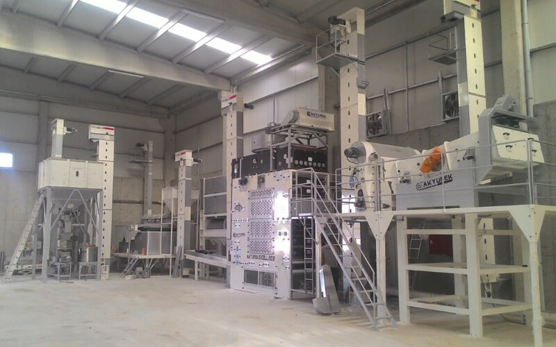 10T/H seed cleaning plant