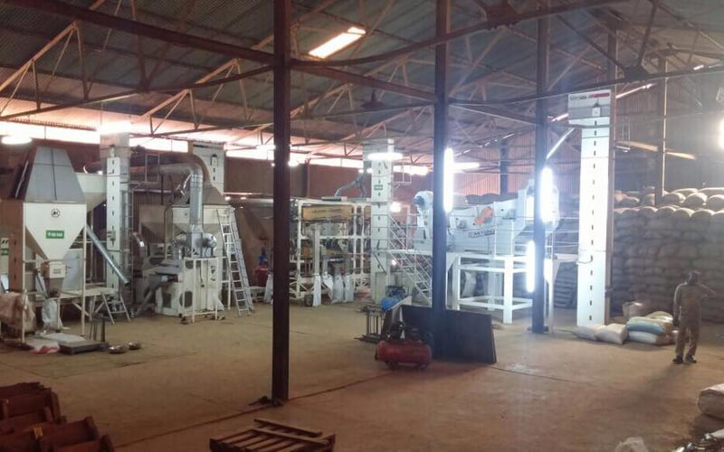 Sesame Cleaning Plant in Burkina Faso